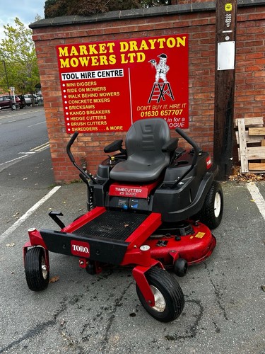 Toro zero turn zs5000 riding - zero,