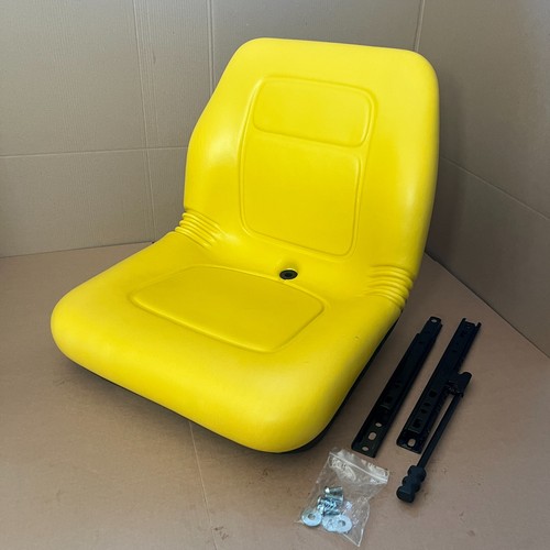Yellow ride mower seat - seat, &