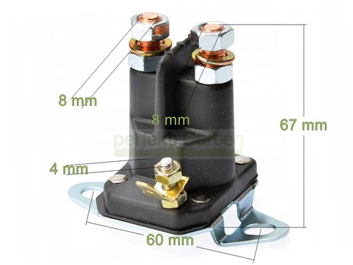 Solenoid switch pole 12v - solenoid,